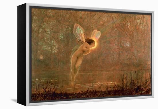 Iris, 1886-John Atkinson Grimshaw-Framed Premier Image Canvas