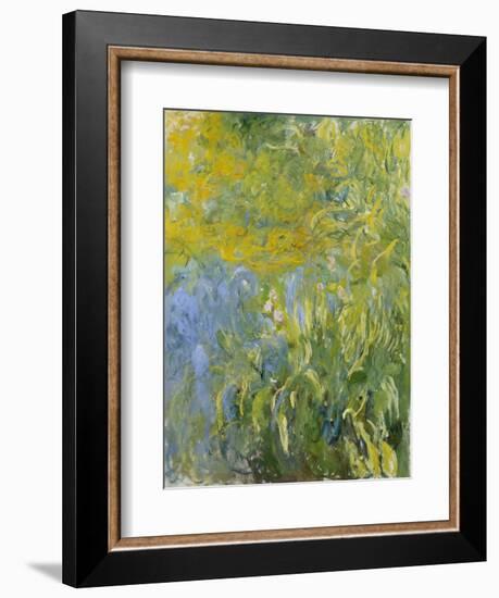 Iris, 1914-17-Claude Monet-Framed Giclee Print