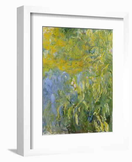 Iris, 1914-17-Claude Monet-Framed Giclee Print