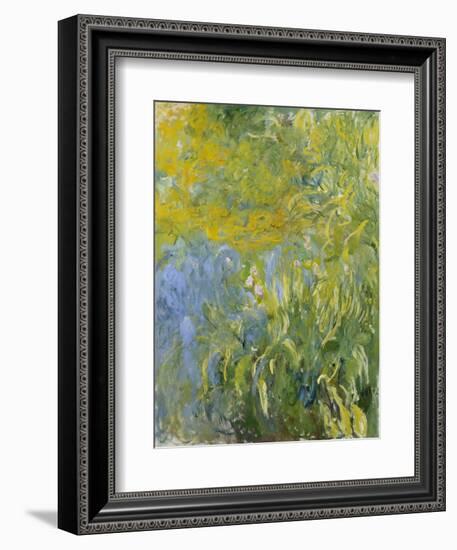 Iris, 1914-17-Claude Monet-Framed Giclee Print