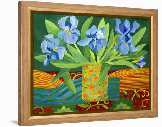 Iris, 2014-Jennifer Abbott-Framed Premier Image Canvas