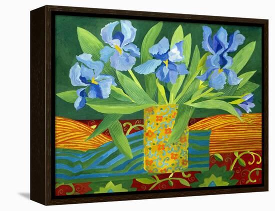 Iris, 2014-Jennifer Abbott-Framed Premier Image Canvas