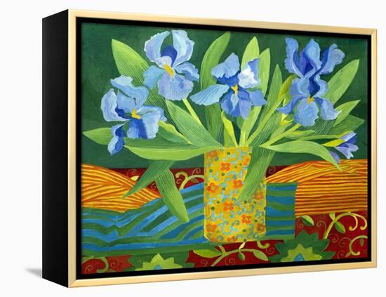 Iris, 2014-Jennifer Abbott-Framed Premier Image Canvas