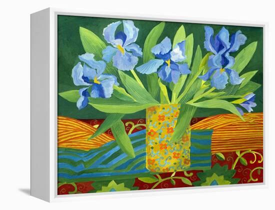 Iris, 2014-Jennifer Abbott-Framed Premier Image Canvas