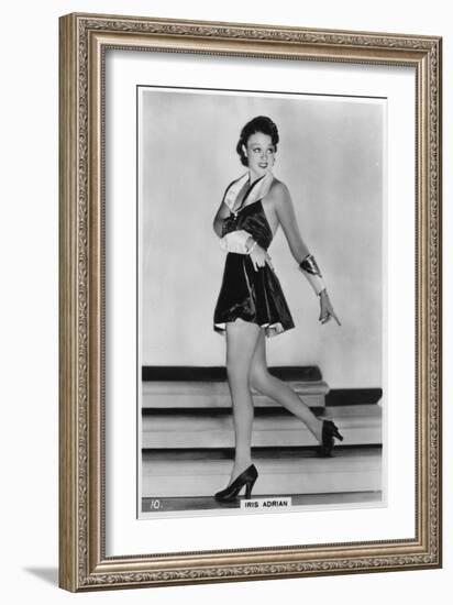Iris Adrian, American Film Actress, C1938-null-Framed Giclee Print