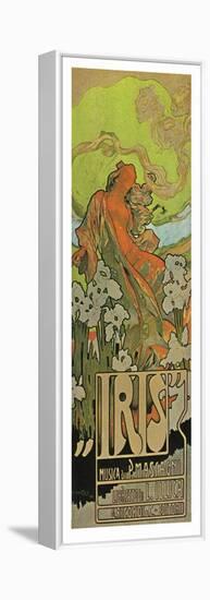 Iris, An Opera By Mascagni-Adolfo Hohenstein-Framed Stretched Canvas