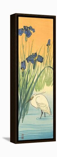 Iris and Egret-Koson Ohara-Framed Premier Image Canvas