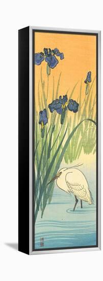 Iris and Egret-Koson Ohara-Framed Premier Image Canvas