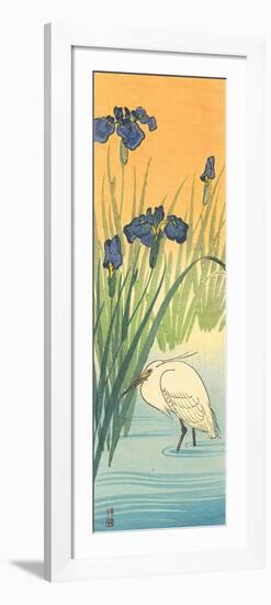 Iris and Egret-Koson Ohara-Framed Giclee Print