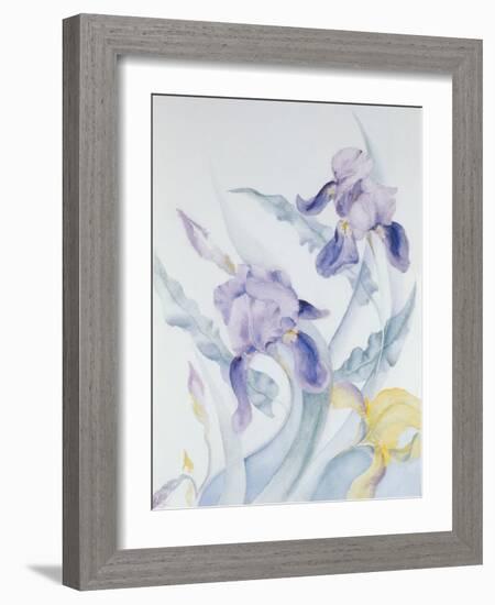 Iris, Blue Mare-Karen Armitage-Framed Giclee Print