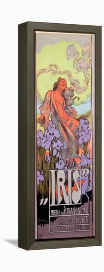 Iris, by Pietro Mascagni 1910 (Poster)-Adolfo Hohenstein-Framed Premier Image Canvas