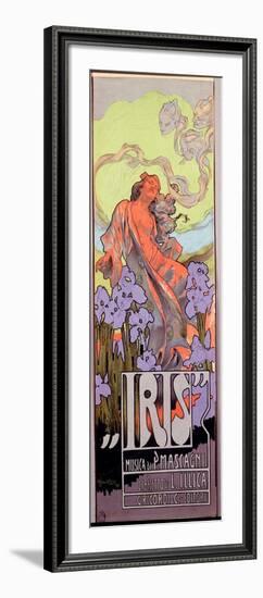 Iris, by Pietro Mascagni 1910 (Poster)-Adolfo Hohenstein-Framed Giclee Print