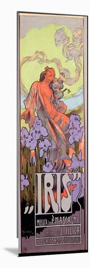 Iris, by Pietro Mascagni 1910 (Poster)-Adolfo Hohenstein-Mounted Giclee Print