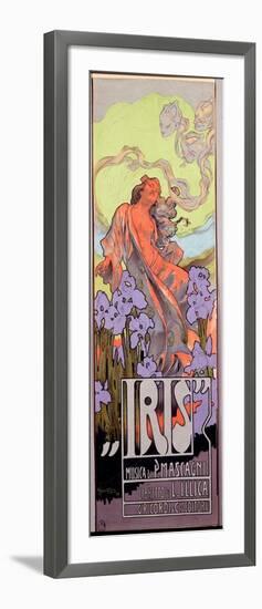 Iris, by Pietro Mascagni 1910 (Poster)-Adolfo Hohenstein-Framed Giclee Print