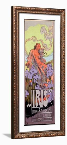 Iris, by Pietro Mascagni 1910 (Poster)-Adolfo Hohenstein-Framed Giclee Print