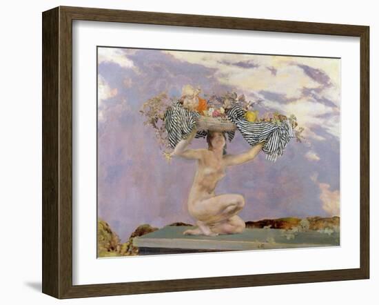 Iris, c.1915-Charles Sims-Framed Giclee Print