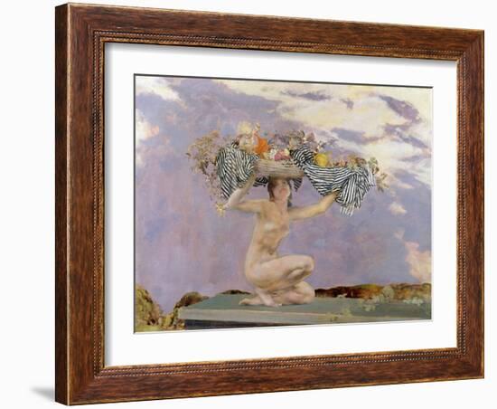 Iris, c.1915-Charles Sims-Framed Giclee Print