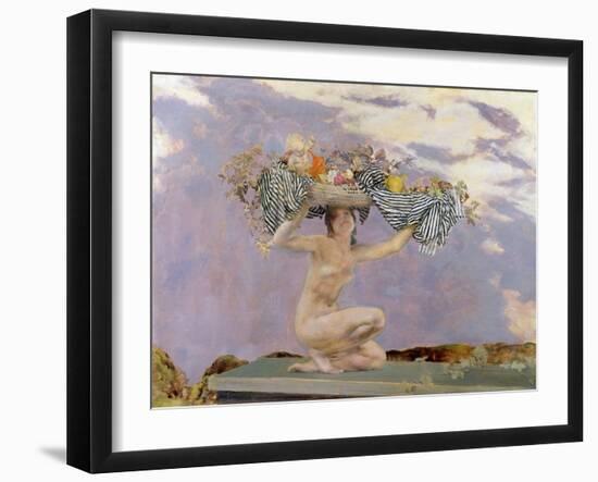 Iris, c.1915-Charles Sims-Framed Giclee Print