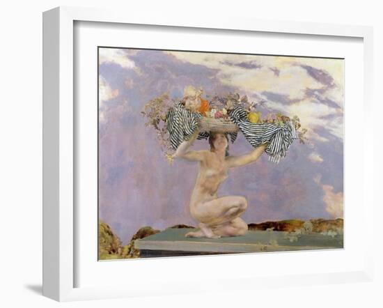 Iris, c.1915-Charles Sims-Framed Giclee Print