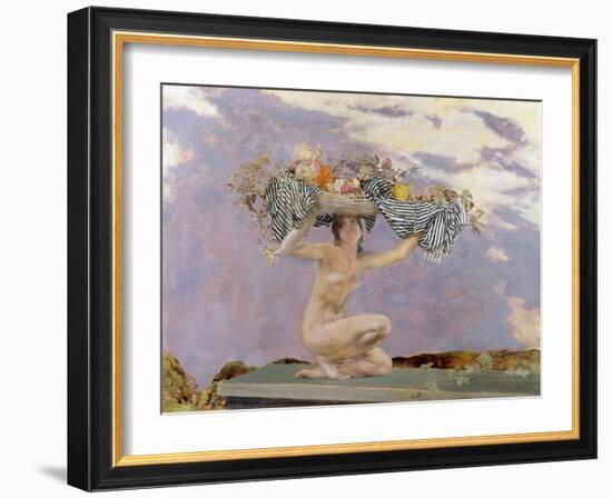 Iris, c.1915-Charles Sims-Framed Giclee Print