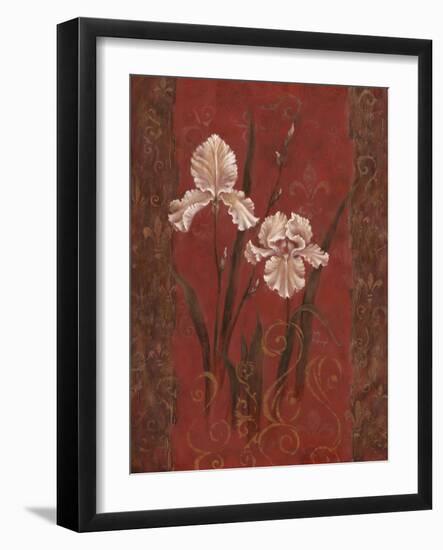 Iris Design-Judy Mastrangelo-Framed Giclee Print