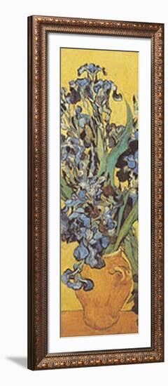 Iris Detail-Vincent van Gogh-Framed Art Print