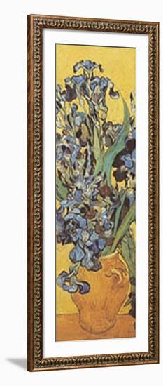 Iris Detail-Vincent van Gogh-Framed Art Print