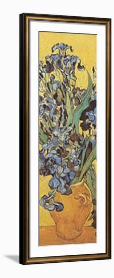 Iris Detail-Vincent van Gogh-Framed Art Print