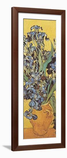 Iris Detail-Vincent van Gogh-Framed Art Print