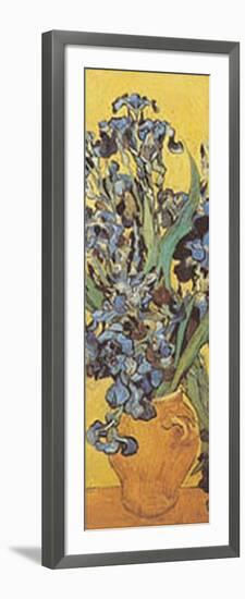 Iris Detail-Vincent van Gogh-Framed Art Print