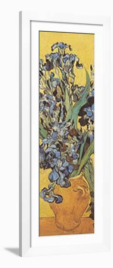 Iris Detail-Vincent van Gogh-Framed Art Print