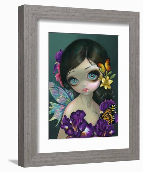 Iris Enchantment-Jasmine Becket-Griffith-Framed Art Print