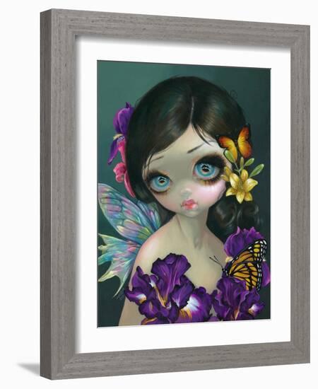 Iris Enchantment-Jasmine Becket-Griffith-Framed Art Print