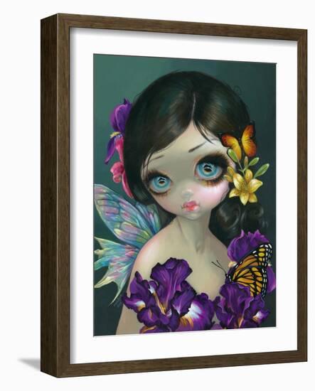 Iris Enchantment-Jasmine Becket-Griffith-Framed Art Print