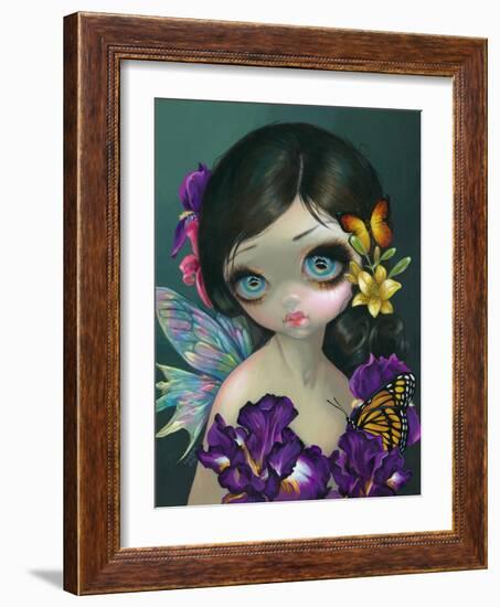 Iris Enchantment-Jasmine Becket-Griffith-Framed Art Print