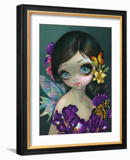 Iris Enchantment-Jasmine Becket-Griffith-Framed Premium Giclee Print