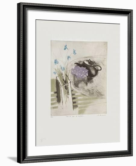 Iris Et Pois De Senteur-Annapia Antonini-Framed Limited Edition