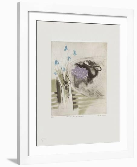 Iris Et Pois De Senteur-Annapia Antonini-Framed Limited Edition