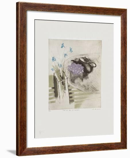 Iris Et Pois De Senteur-Annapia Antonini-Framed Limited Edition