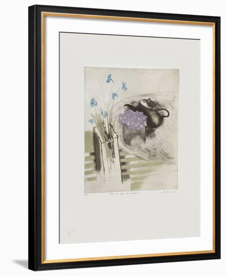 Iris Et Pois De Senteur-Annapia Antonini-Framed Limited Edition