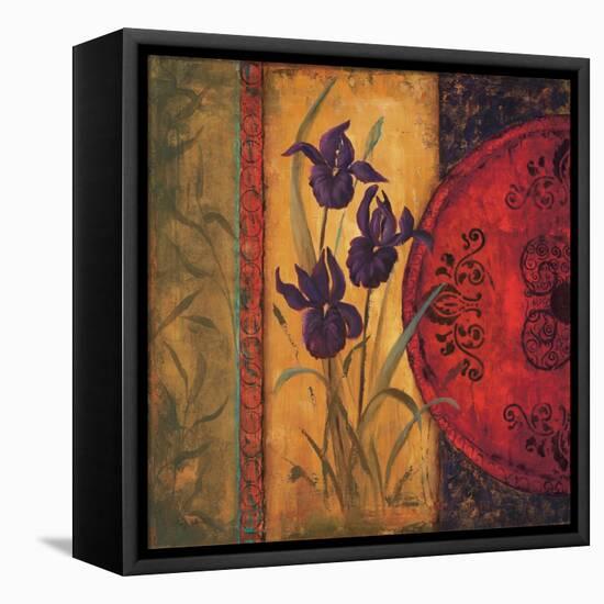 Iris Fusion I-Linda Wacaster-Framed Stretched Canvas