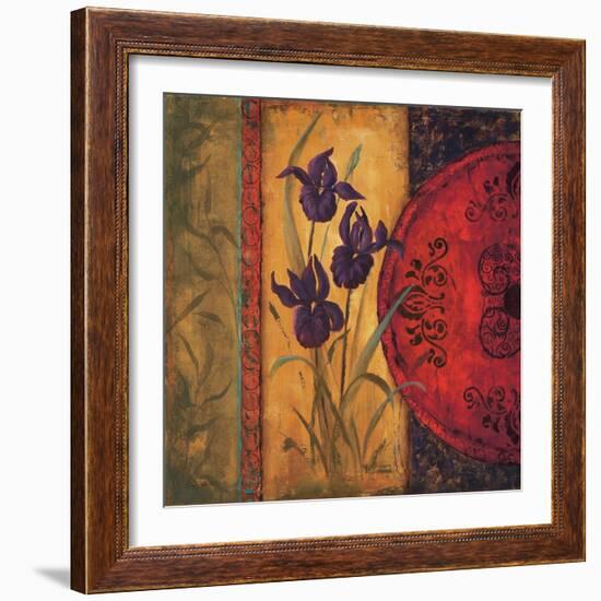 Iris Fusion I-Linda Wacaster-Framed Art Print