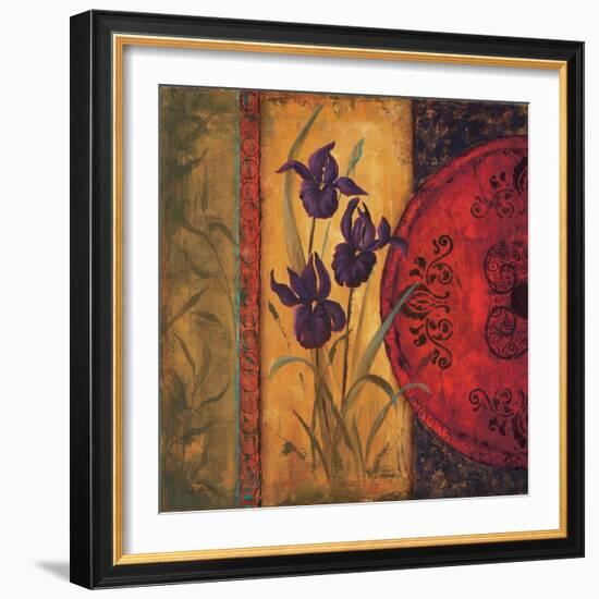 Iris Fusion I-Linda Wacaster-Framed Art Print