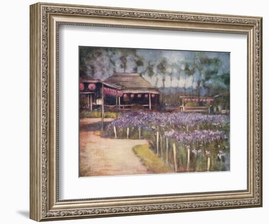 'Iris Garden', c1887, (1901)-Mortimer L Menpes-Framed Giclee Print