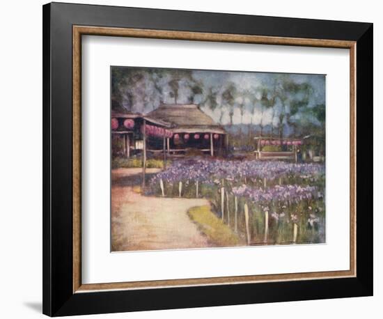 'Iris Garden', c1887, (1901)-Mortimer L Menpes-Framed Giclee Print