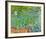 Iris Garden-Vincent van Gogh-Framed Art Print