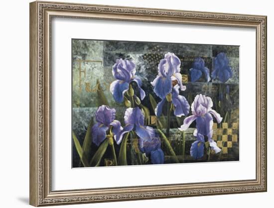 Iris Garden-Fangyu Meng-Framed Giclee Print