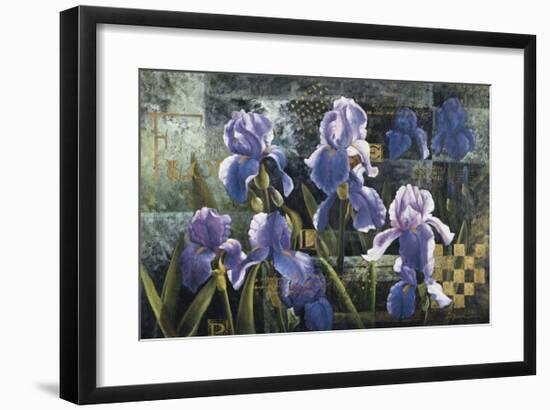 Iris Garden-Fangyu Meng-Framed Giclee Print