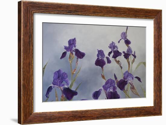 Iris hybrida, 2015-Odile Kidd-Framed Giclee Print