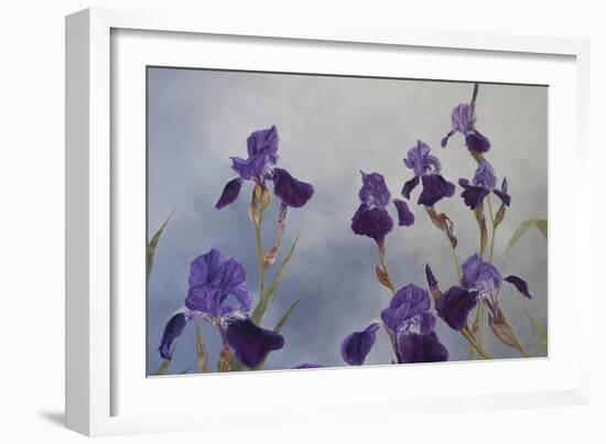 Iris hybrida, 2015-Odile Kidd-Framed Giclee Print